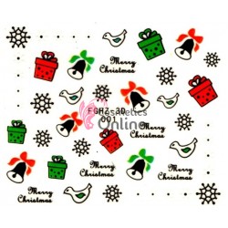 Stickere 3D cu Sarbatori de Iarna, Cod FGHZ 001 Black